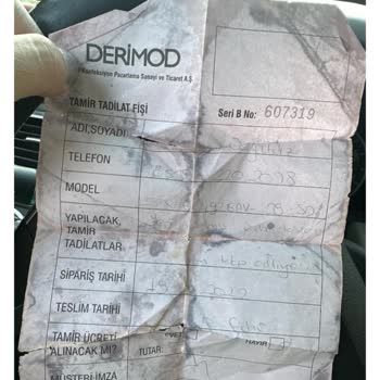 Derimod 2 Senedir Beni Yorup Ürünümü Vermiyor.