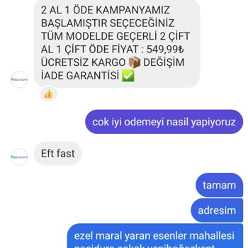 Pabucum.com Instagram Dolandırıcısıpabucum.com Sitesinden Şikayetçiyim