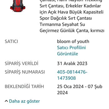 Amazon Türkiye Çağrı Merkezinin Yanlış Bilgi Vermesi.