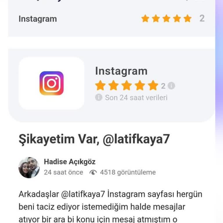 Guncelsikayetlerimiz.com Hadise Açıkgöz Şantaj Hesabı