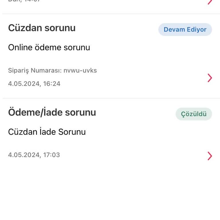 Yemeksepeti Para İadesi Yapmadı