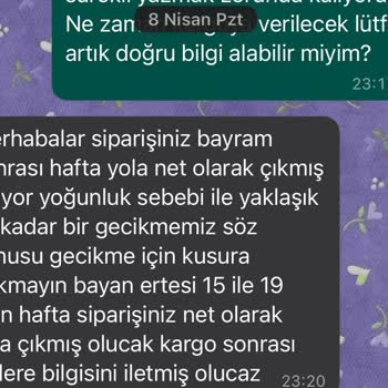 Ürünüm 2 Buçuk Aydır Gelmiyor. Zao Mobilya İnsanları Oyalıyor