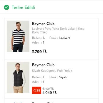 Beymen Club Yanlış Ürün Gönderdi Çözüm Sunulmuyor Çok Mağdur Oldum