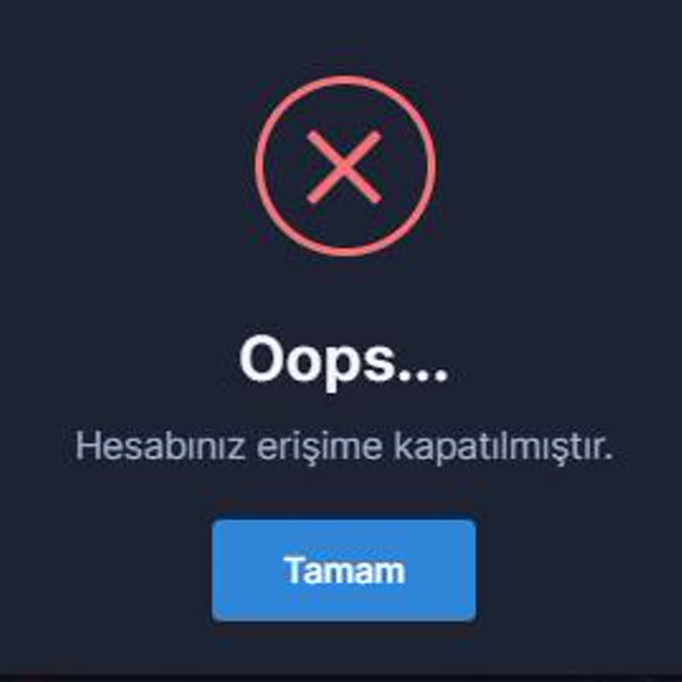 İtem Pazar Hesabımı Sebepsiz Yere Erişime Kapattı