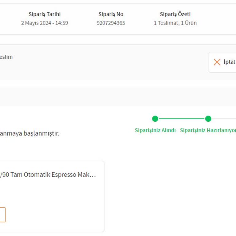Trendyol Sipariş Yardımcı Olunmaması
