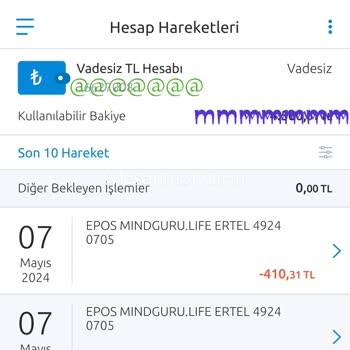 Mindguru Üyeliği İptal Ediyorum