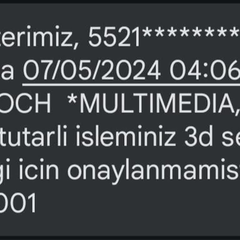 Epoch.com Bilgim Dahilinde Olmayan Alışveriş Yapılmıştır