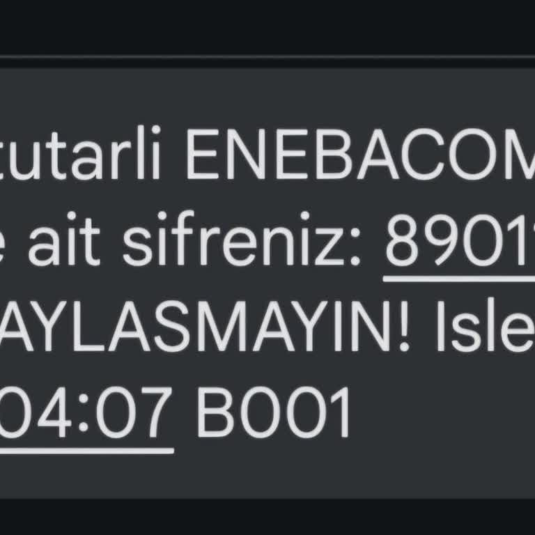 Eneba.com Bilgim Dışında Alışveriş Yapılmış