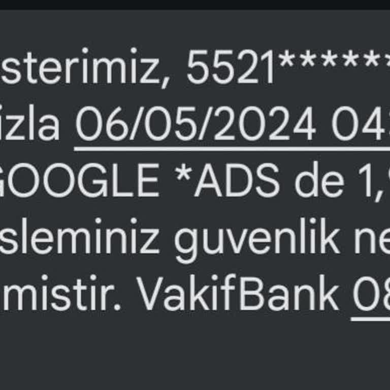 Google AdSense Bilgim Dahilinde Olmayan Alışveriş Yapılmış