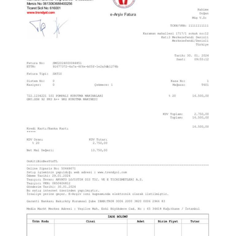 Grundig Kurutma Makinesi Giysilerde Kötü Bir Koku Bırakıyor