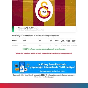 Passolig Kombine Yenileme İşlemi İptali Ve Fiyat Farkı