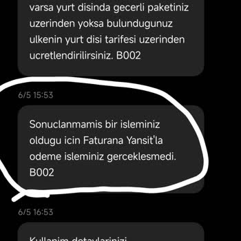 Paycell Hata Almama Rağmen Faturama Yansıyan Harcama