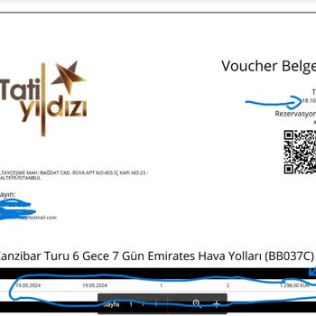 Tatil Yıldızı Tur Şirketi Hakkında Önemli Bilgi Paylaşımı