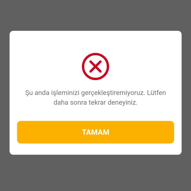 VakıfBank İşlem Hatası Geçmiyor