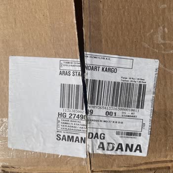 Aras Kargo Ürünü Kırık Teslim Etti.