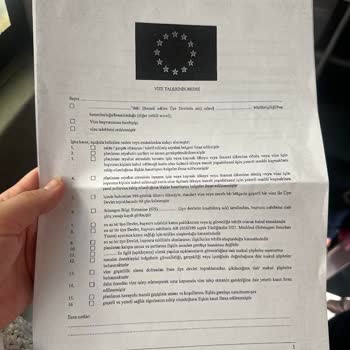 iData Vize Red Nedeninin Seçili Olmaması