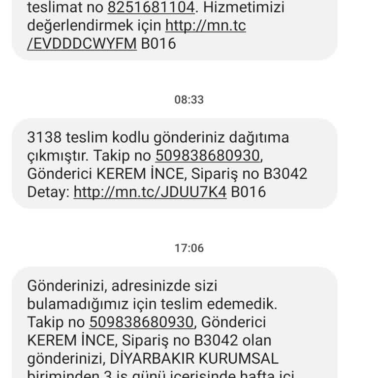 MNG Kargo Arama Gelmemesi Kargo Geri Gitmesi