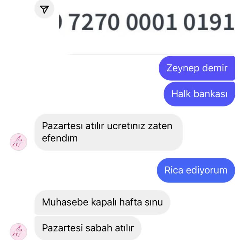 By Merve Kaya İbana Parayı Gönderip Neredeyse 1 Aydır Ürün Gönderilmemesi.