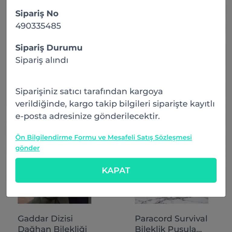 Shopier Geciken Bileklik Teslimatı Ve İletişim Sorunu
