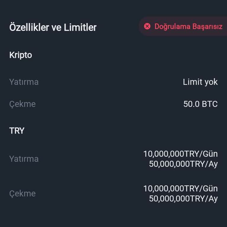 Binance TR Kimlik Selfie Hatası