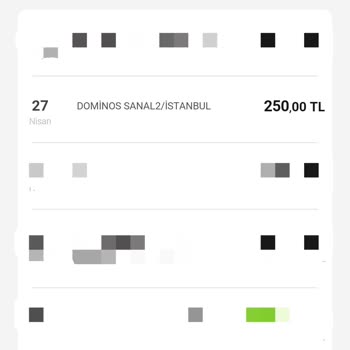 Domino's Cüzdana Yatan Ücreti İade Etmiyor