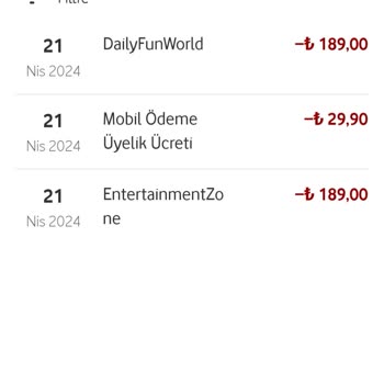 Vodafone Pay İznim Dışında Üyelik Başlattı