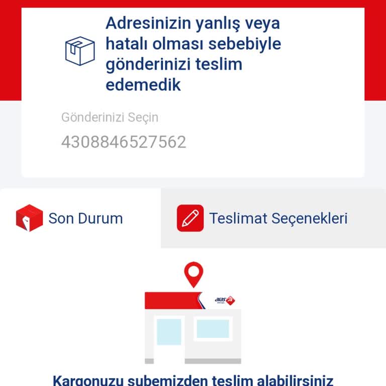 Aras Kargo Harmandere Adres Yanlış Değil Kargo Teslim Edilmedi