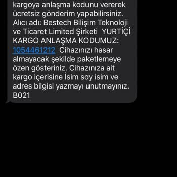 Bestech Bilişim Servis Haksız Kazanç Talep Ediyorlar Telefonun Ücretsiz Ulaşmasını İstiyorum