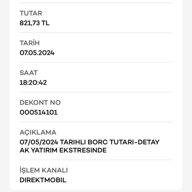 Ak Yatırım Borç İşlemleri Bir Anda Para Çekildi