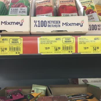 Migros'ta Etiket Oyunu
