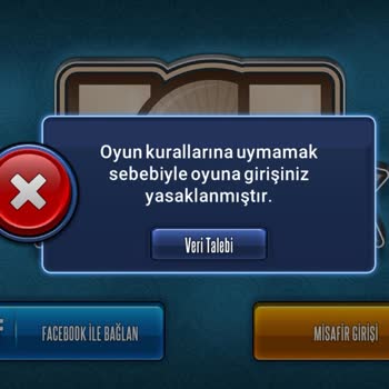Okeyplus.com Oyun Kuralları Uymamak Sebebiyle