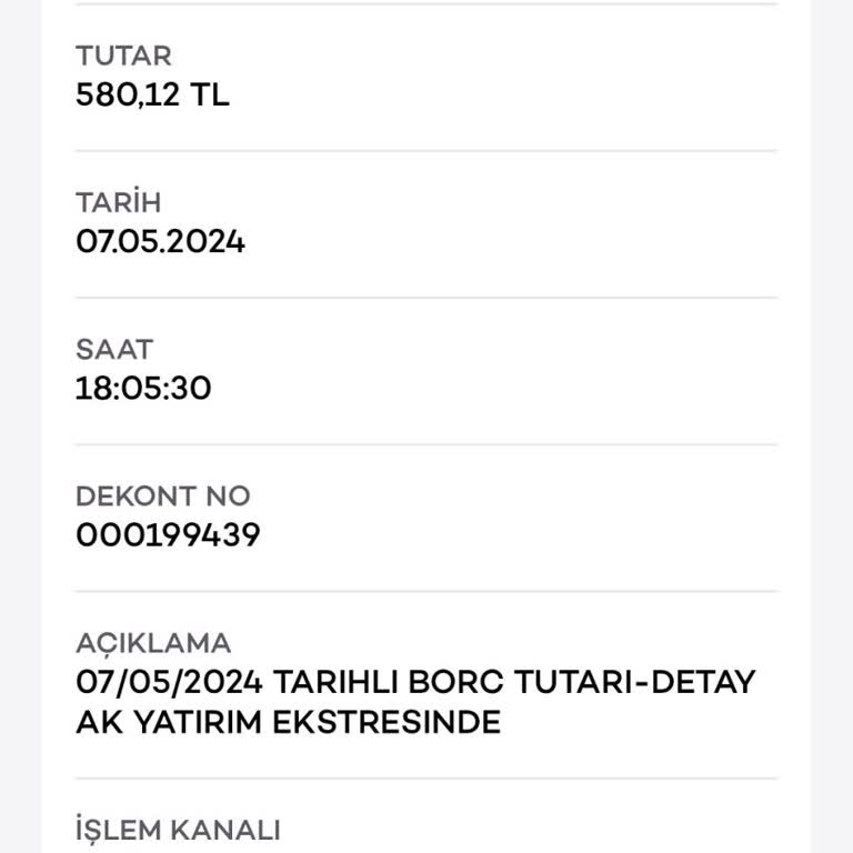 Ak Yatırım Hesaptan Para Çekmiş