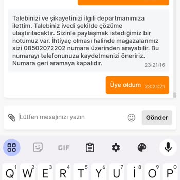Migros Sanal Market Hediye Çeki