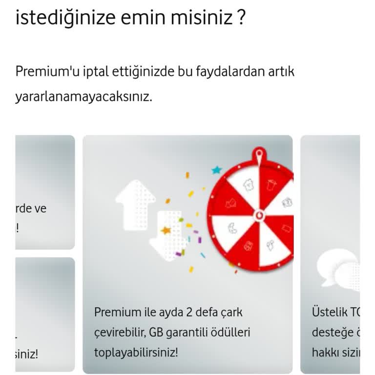 Vodafone Yanımda Premium İptal Sorunu Ve Hizmet Mağduriyeti