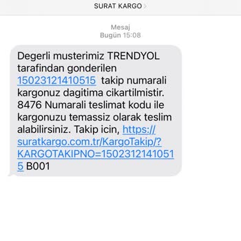 Trendyol Uygulamasından Alınan Ürünlerin Zamanında Teslim Edilmemesi.