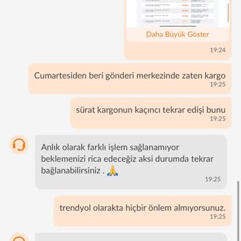 Trendyol Uygulamasından Alınan Ürünlerin Zamanında Teslim Edilmemesi.