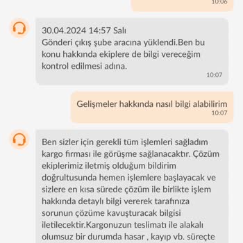 Trendyol Ve Aras Kargo Ürünü Teslim Edilmemesi