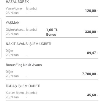 QNB Finansbank Kurumunun Haksız Yere Nakit Avans Kullanımı Engellemesi