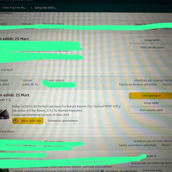 Amazon Fazladan Ödediğim Tutar