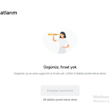 Armut Hizmet Veren Fırsatlar Ve Teklifler Gözükmüyor