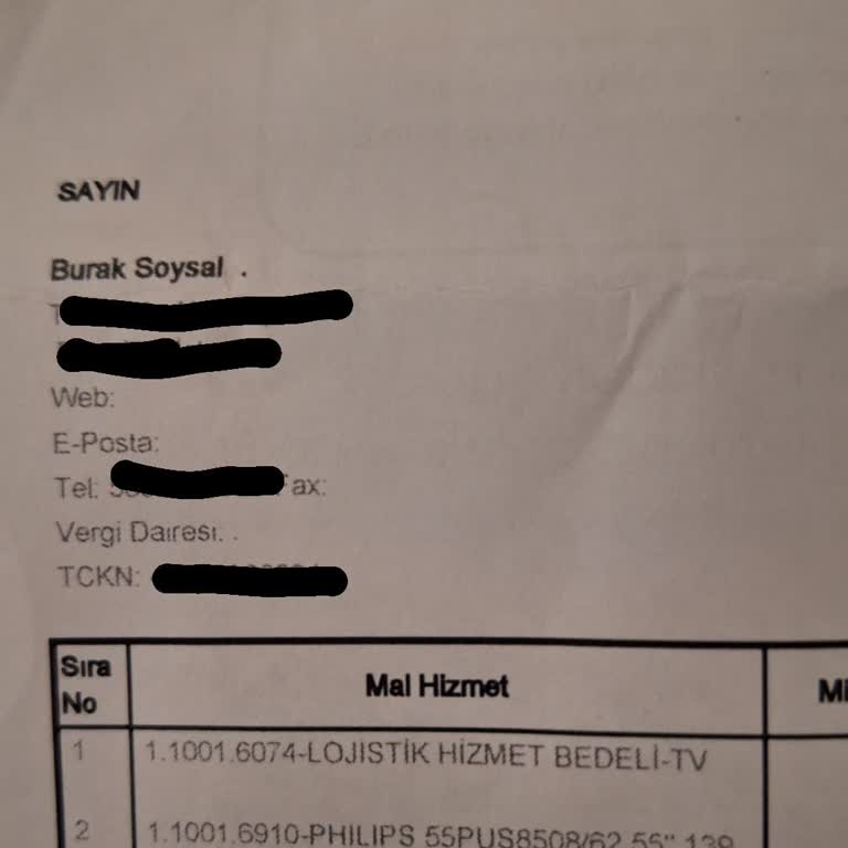 UPS Türkiye Neomarin Teknosa'dan TV Mağduriyeti Ve Teslimat Gecikmesi