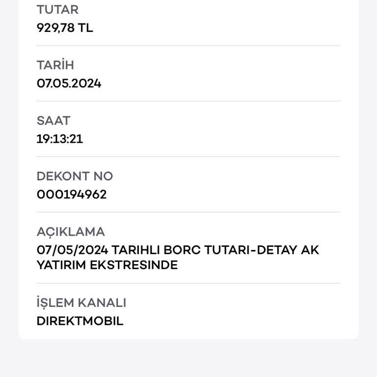 Ak Yatırım Borç Alacak İşlemi Bilinmezi