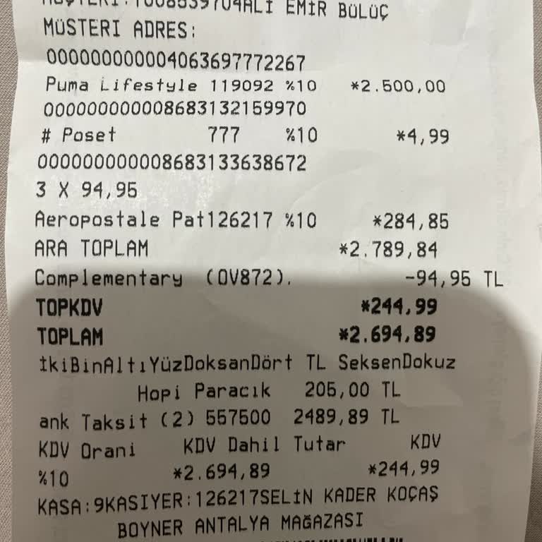 Boyner Kasiyerleri Yalan Söylüyor Hopi Paranızı Mağaza İçin Kullanıyor