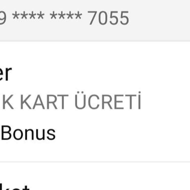 Garanti BBVA Kart Aidatı İstemiyorum