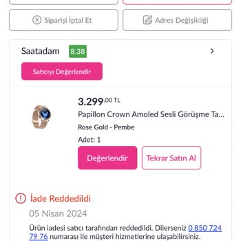 Smart Saat - SaatAdam Saatadam'dan Alınan Şarj Olmayan Saat Ve İlgisiz Satıcı Tepkisi