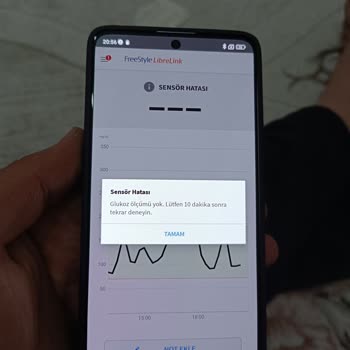 Freestyle Libre Sensör Hatası Veriyor