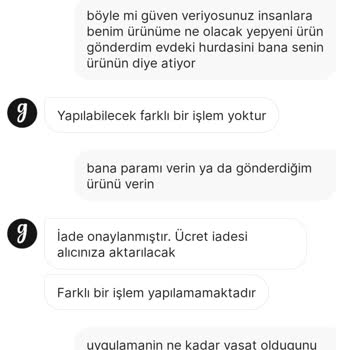Gardrops Uygulamasında Sorun Yaşadım. Uygulama Asla Yardımcı Olmuyor