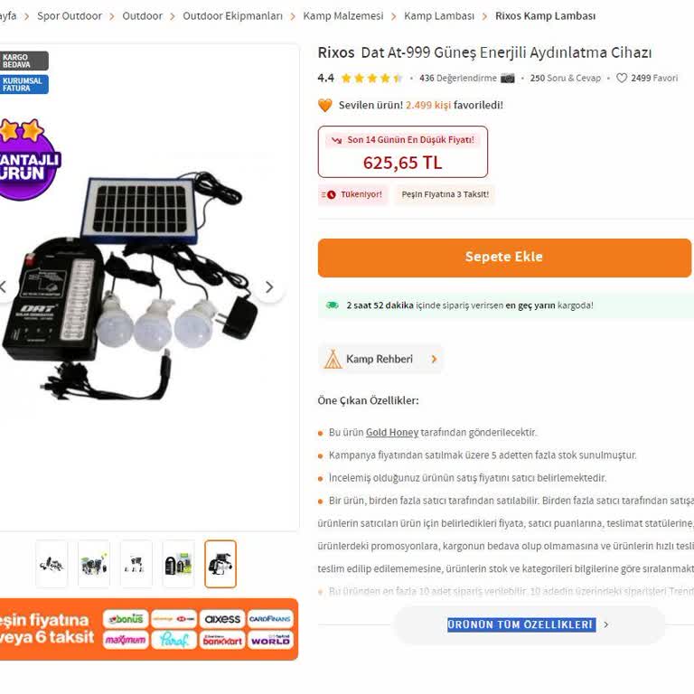 Trendyol Peşin Fiyatına Taksit Yalanı