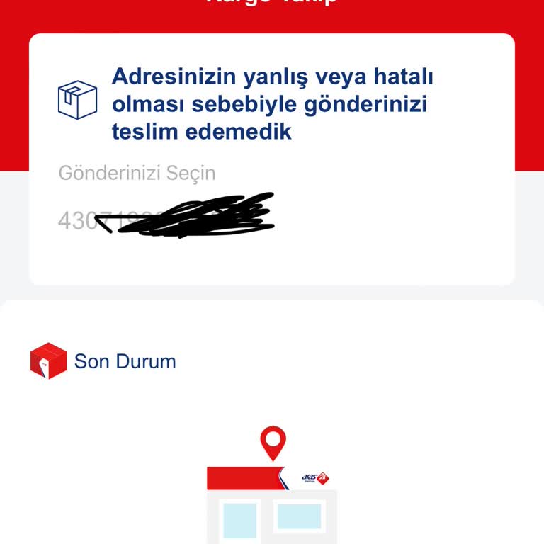 Aras Kargo Satın Aldığım Ürünleri Teslim Etmiyor