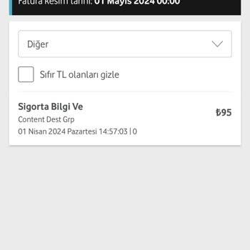 Vodafone İznim Olmadan Üyelik Yapmış